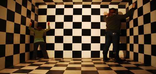 two people stuck in a room