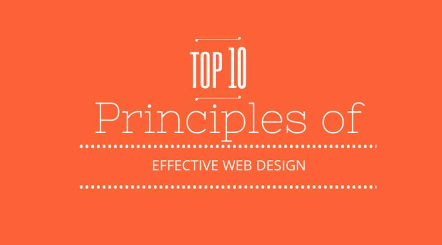 top 10 principles of web design