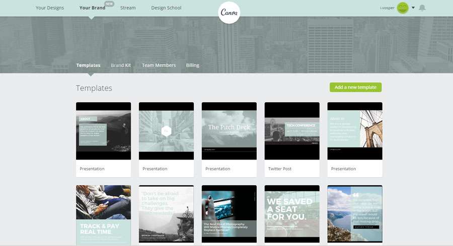 Canva for Business Online Graphics Tool