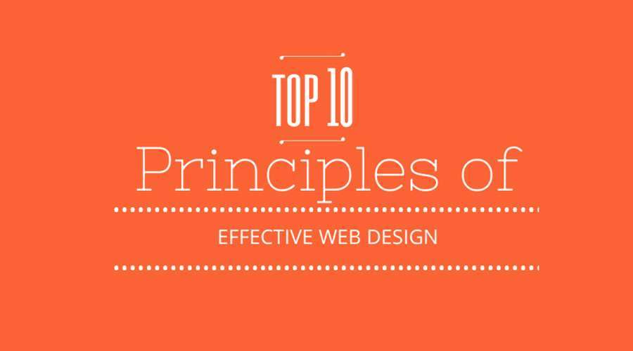 top 10 principles of web design